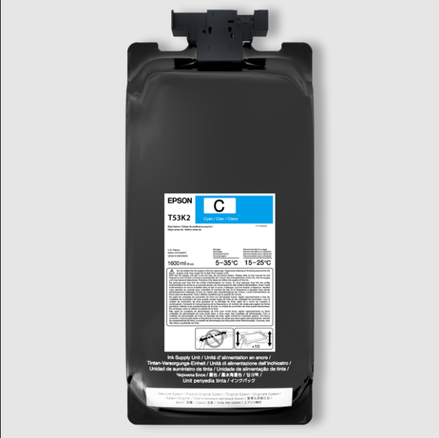 T53K220 - Epson Ultracrome DS 1600ml - Ciano