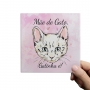 Azulejo Decorativo Mãe de Gato