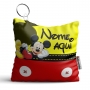 Chaveiro Almofada Personalizada Tema Mickey 
