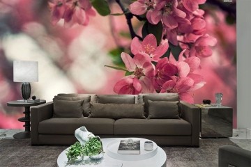 Papel De Parede 3D | Flores 0010 - papel de parede paisagem