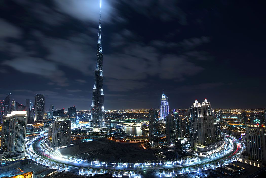 Papel De Parede 3D | Cidades Dubai 0003 - Adesivo de Parede  - Paredes Decoradas
