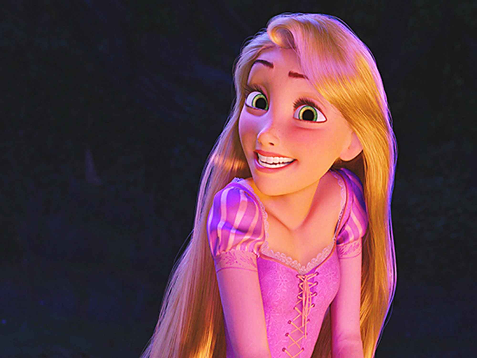 Papel de Parede Infantil Rapunzel  0007  - Paredes Decoradas