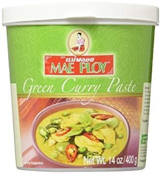 Pasta De Curry Verde - Mae Ploy - Tailandia - 400g Lq Th