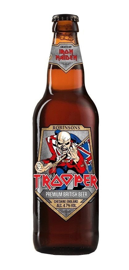 Cerveja Trooper Iron Maiden Premium Ale Inglesa 500ml