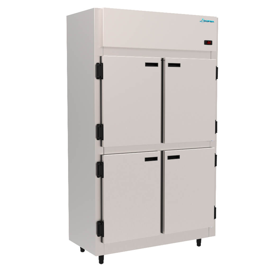 Mini Câmara Fria Industrial 4 Portas KMCP75 Kofisa Refrigerador Geladeira Comercial 765 Litros