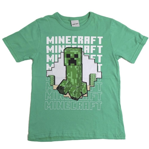 Camiseta Brandili Minecraft Estampa Com Brilho - 25482.110