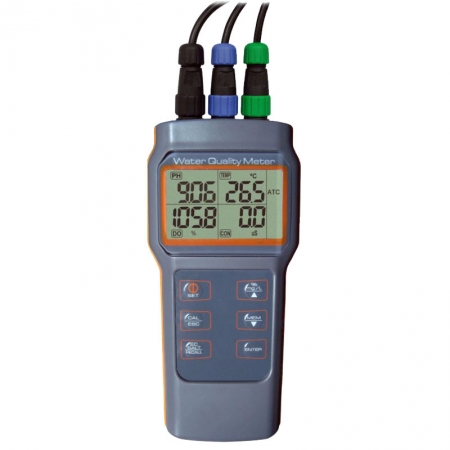 Medidor Multiparâmetro (pH/Cond/OD/Temp) - AK87 (instrumento sem sonda)