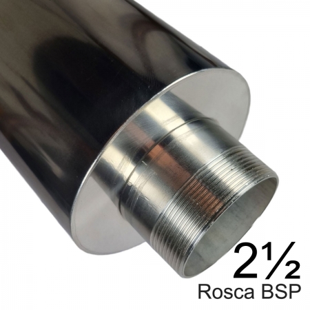 Silenciador para Compressor Radial - Asten com Rosca de 2½ - mod 7AS4 126-103