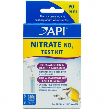 Teste de Nitrato - NO3 - API - 90 Testes - Água Doce/Salgada