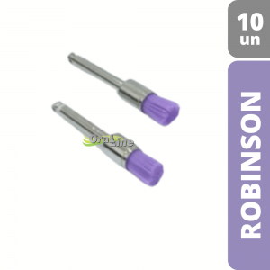 Escova p/ Profilaxia Reta | Pincel Roxo |10 unidades | Cotisen