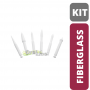 Fiberglass Kit | Ponta de Fibra de Vidro | TDV | 6 unidades