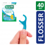 Flosser - Fio Dental com Cabo - Multiple Action (GUM) 40 Un