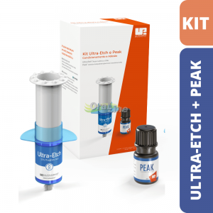 Kit Ultra-Etch | Ácido Fosfórico Autolimitante a 35% 30g + Adesivo Peak 4ml | Ultradent