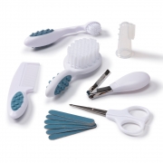 Kit Cuidados Higiene e Manicure do Bebê Azul - Safety 1st