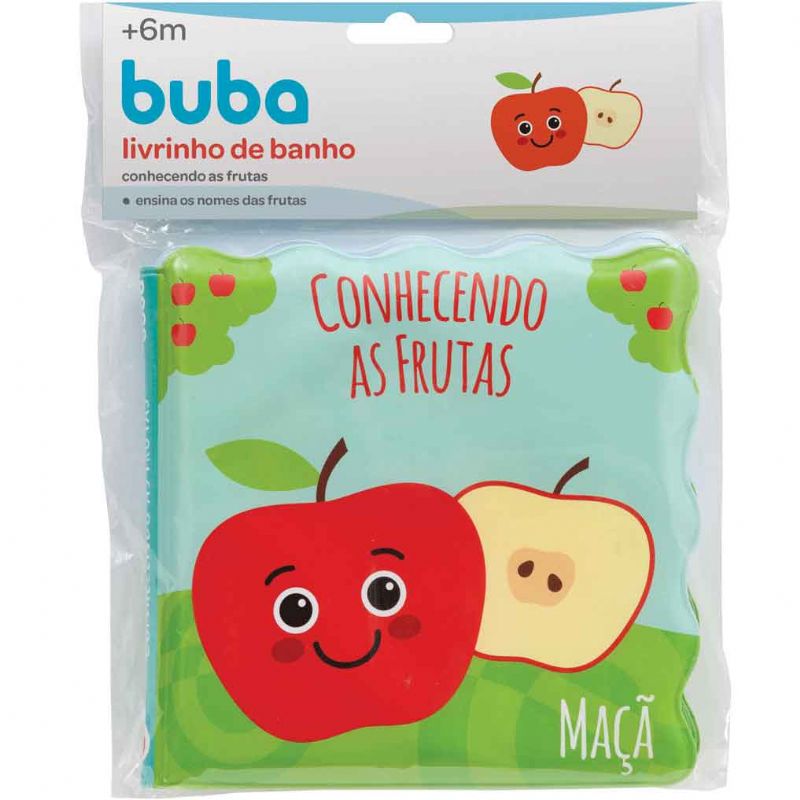 Livrinho de Banho Conhecendo as Frutas - Buba