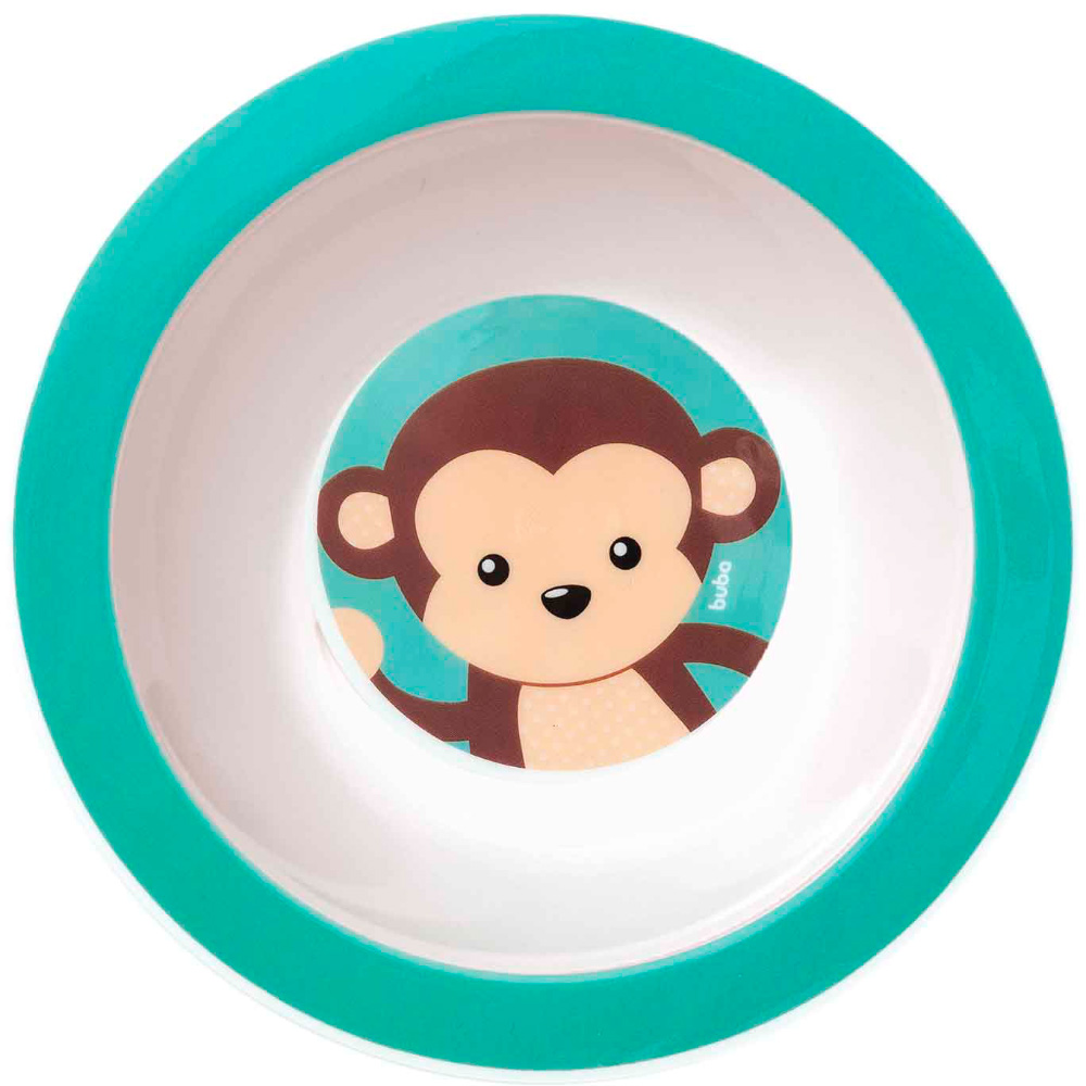 Pratinho Bowl Animal Fun Macaco - Buba