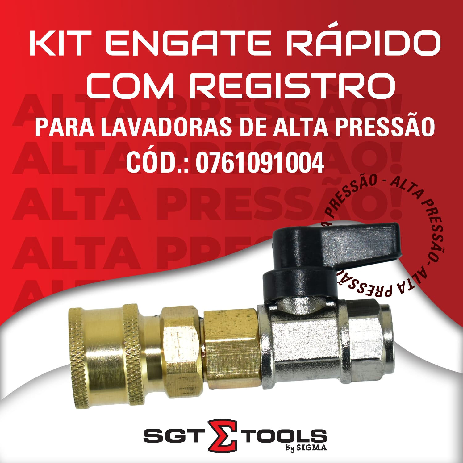 Kit Registro com Engate Rápido - Sigma SGT