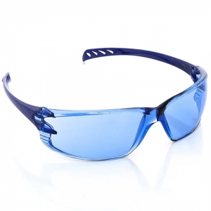 Kit  Óculos de Segurança VVISION 500 2 incolor e 1 Azul e 1 Preto