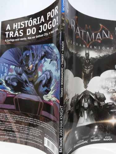 Kit 3 Hq Gibi Batman Arkham Knight Dc Completo Peter Tomasi - Vitoria Esportes