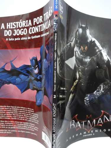 Kit 3 Hq Gibi Batman Arkham Knight Dc Completo Peter Tomasi - Vitoria Esportes
