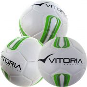 kit 3 Bolas Futsal Vitoria Oficial Prata Maxi 50 Sub 9