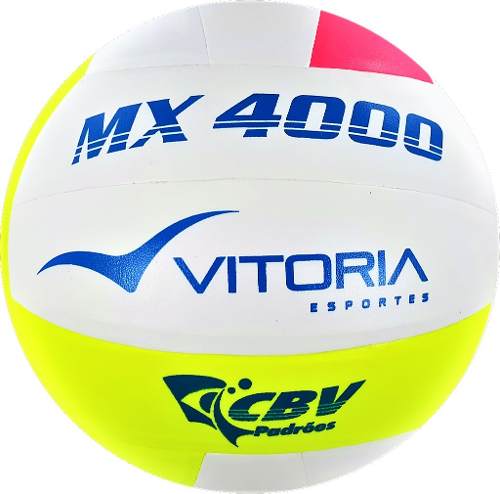 Bola Volei Oficial Vitoria Mx 4000 Rosa - Vitoria Esportes