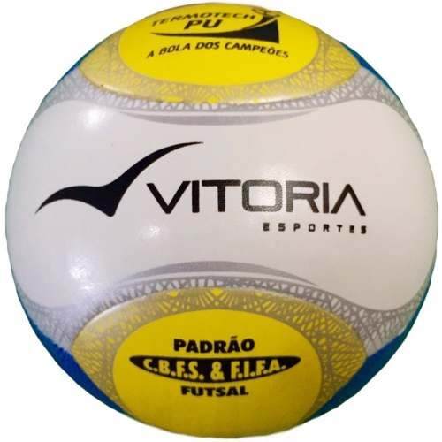 Bola Futsal Vitória Oficial Pu 500 Kit Com 4 Unidades - Vitoria Esportes