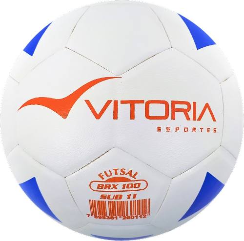 Kit 5 Bolas Futsal Vitoria Brx Max 100 Sub 11 (9/11 Anos) - Vitoria Esportes