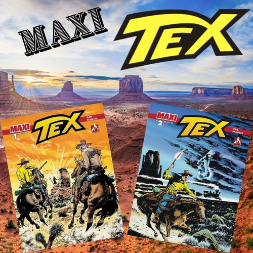 Kit Hq Maxi Tex Edições 1 E 2 Com 4 Histórias Completas  - Vitoria Esportes