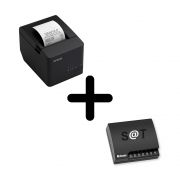 KIT SAT Fiscal Sweda SS-2000 +  Impressora Térmica Epson TM-T20X USB/Serial