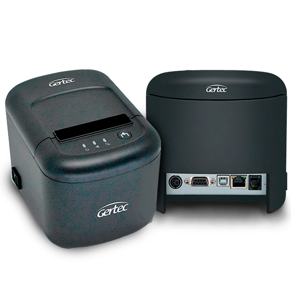 KIT SAT Fiscal Gertec Gersat e Impressora Térmica Não Fiscal Gertec G250 USB/ Serial e Ethernet