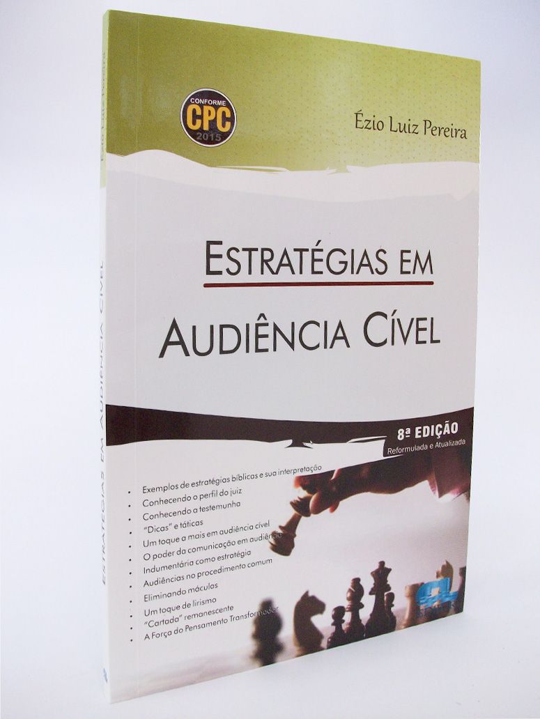 Estratégias em Audiência Cível - Edijur Editora