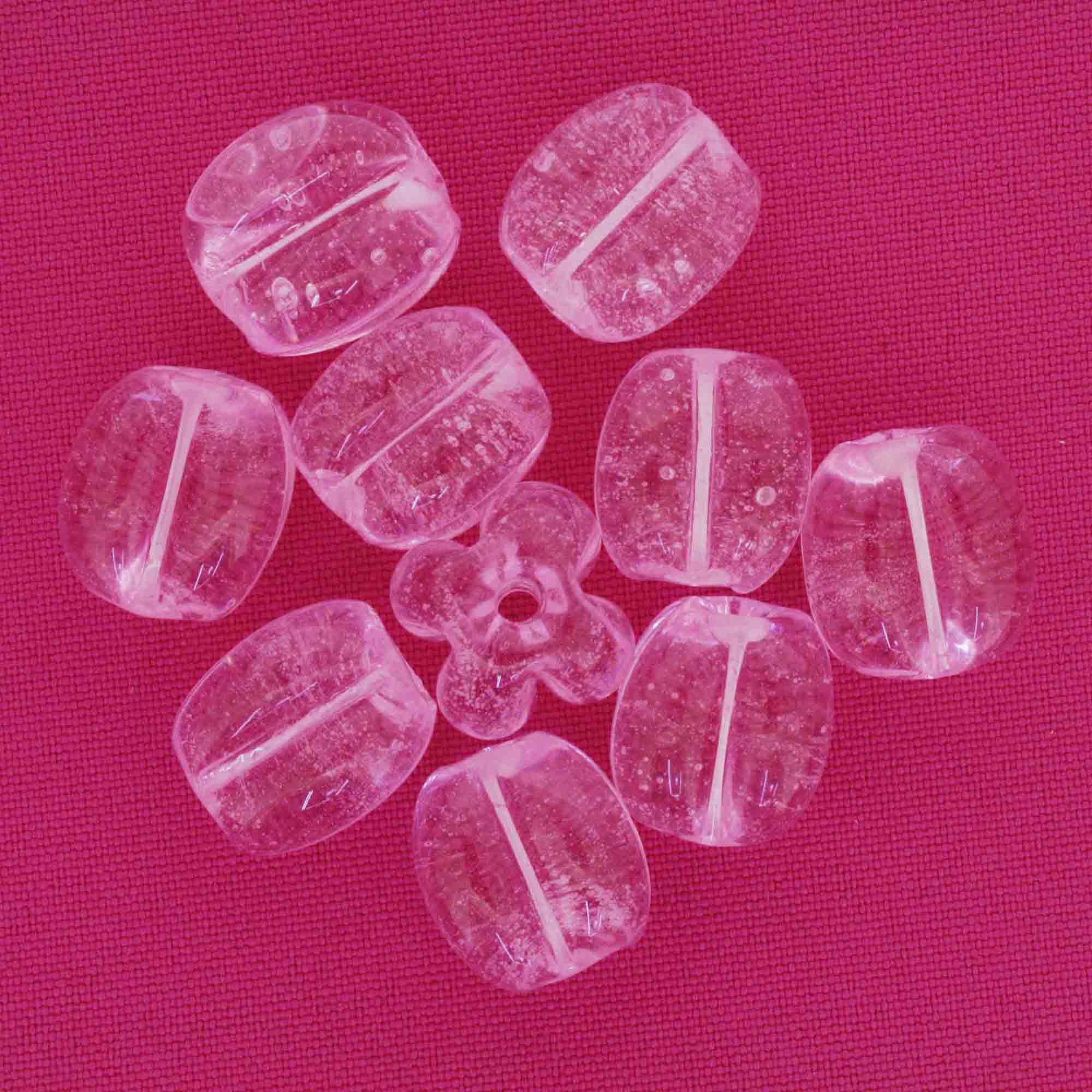 Firma Pitanga - Rosa Transparente  - Stéphanie Bijoux® - Peças para Bijuterias e Artesanato