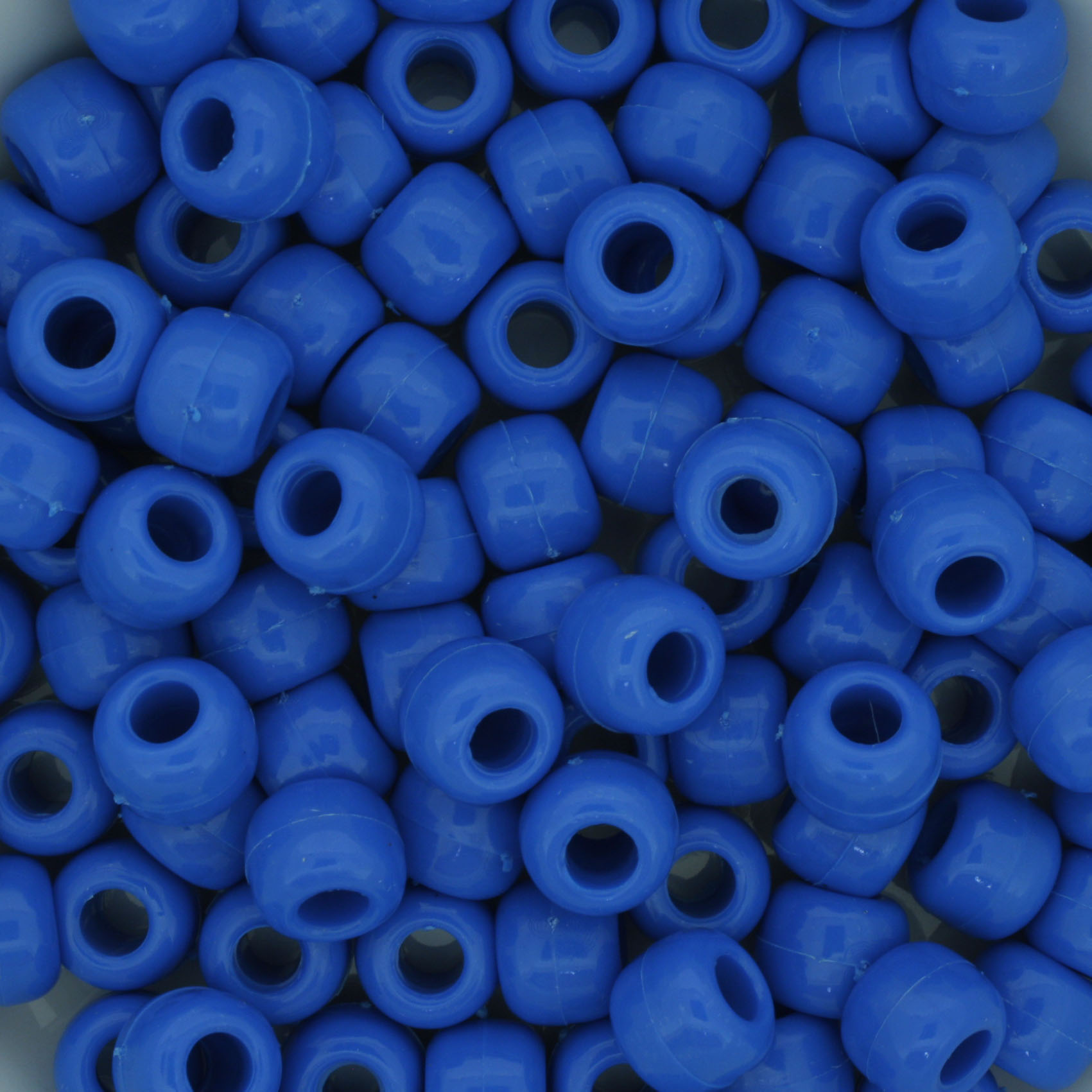 Miçangão Plástico - Tererê® - Azul Celeste  - Stéphanie Bijoux® - Peças para Bijuterias e Artesanato