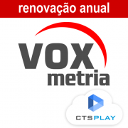 VoxMetria - Renovação Anual+ Conta Backup na Nuvem (1GB)