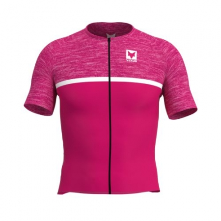 Camisa Ciclismo Vexus One Fit Aero Pink