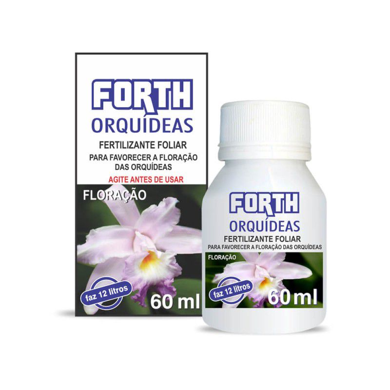 Fertilizante Líquido Foliar Forth Orquídeas Floração - 60ml