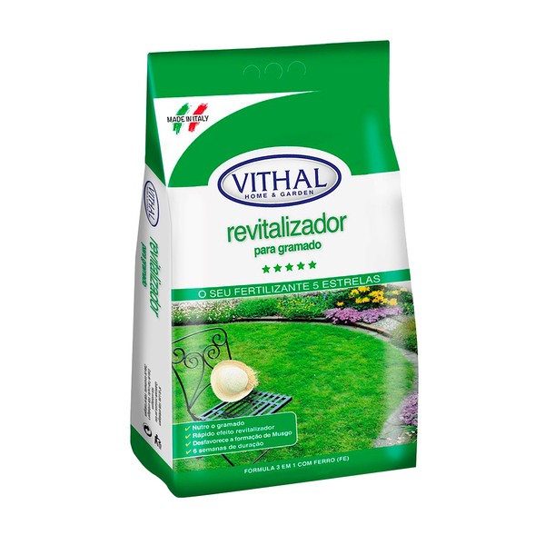 Fertilizante Revitalizador Para Gramado 1kg - Vithal