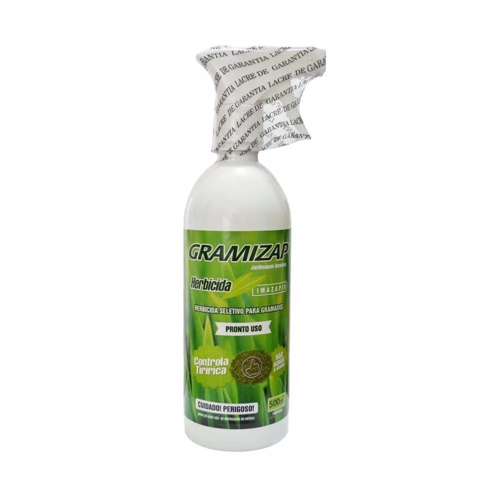 Herbicida Gramizap Mata Tiririca 500ml Citromax Imazapir Jardinagem Amadora