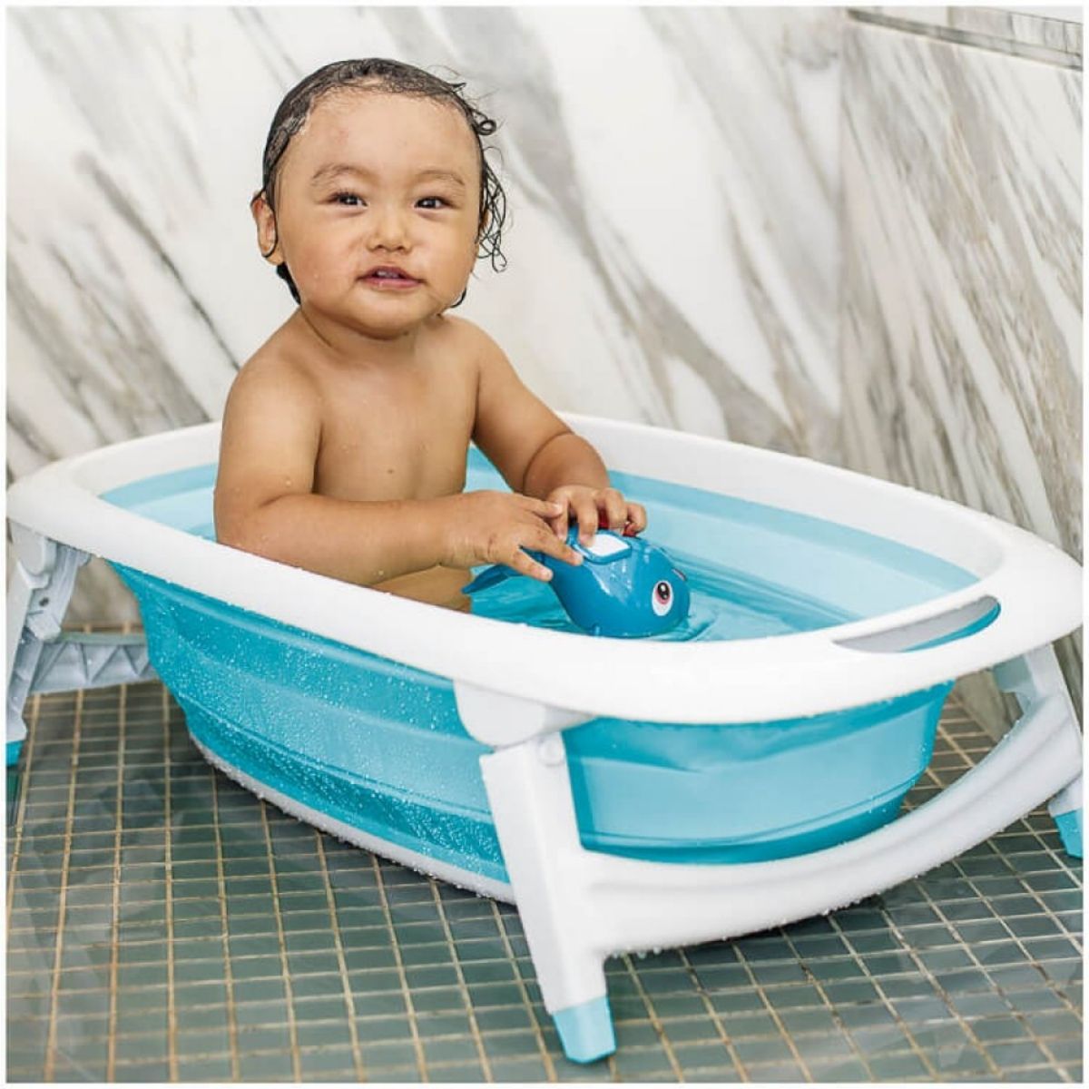 Banheira de Bebê Dobrável Conforto