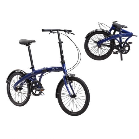 Bicicleta Dobrável Aro 20 Eco Azul - Nautika 720110