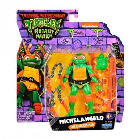 Boneco Tartarugas Ninja Caos Mutante Michelangelo Sunny 3670