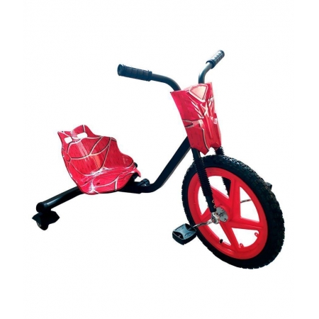 Carrinho Gira Gira Bike Vermelho - Fenix GBK-718