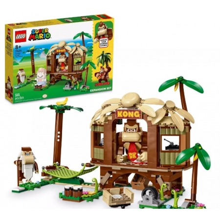 Conjunto de expansão Donkey Kong's Tree House - Lego 71424