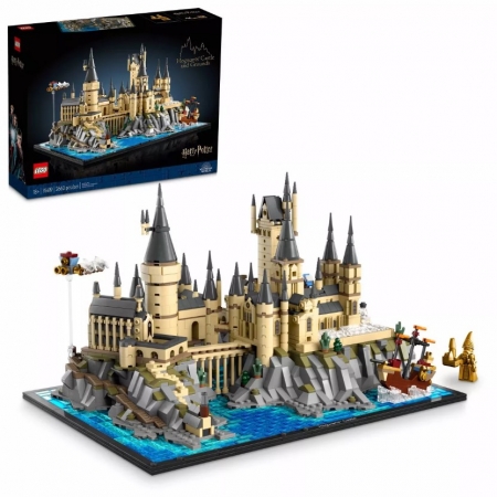 Harry Potter Hogwarts Castelo e terrenos mágicos Lego 76419