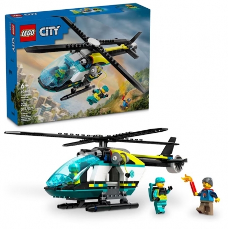 Helicóptero de resgate de emergência - Lego 60405