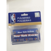 Kit C/3 Pulseiras de Silicone NBA New York Knicks - Maccabi 7198