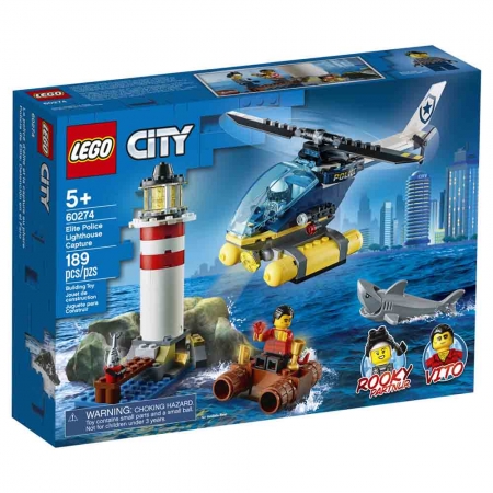 Lego City Policia de Elite Captura no Farol - Lego 60274