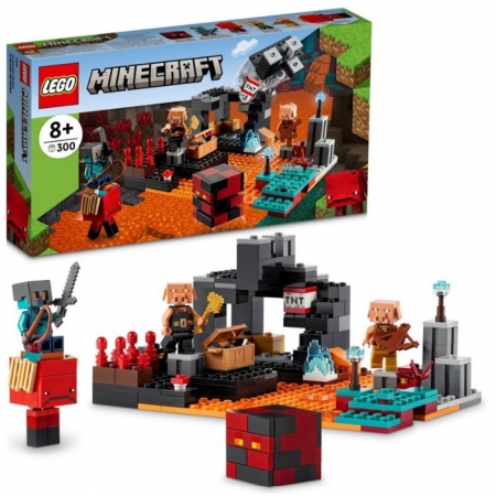 Lego Minecraft o Portal do Nether - Lego 21185