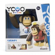 Macaco Interativo Chimpy Silverlit Ycoo Branco 3300 - Candide
